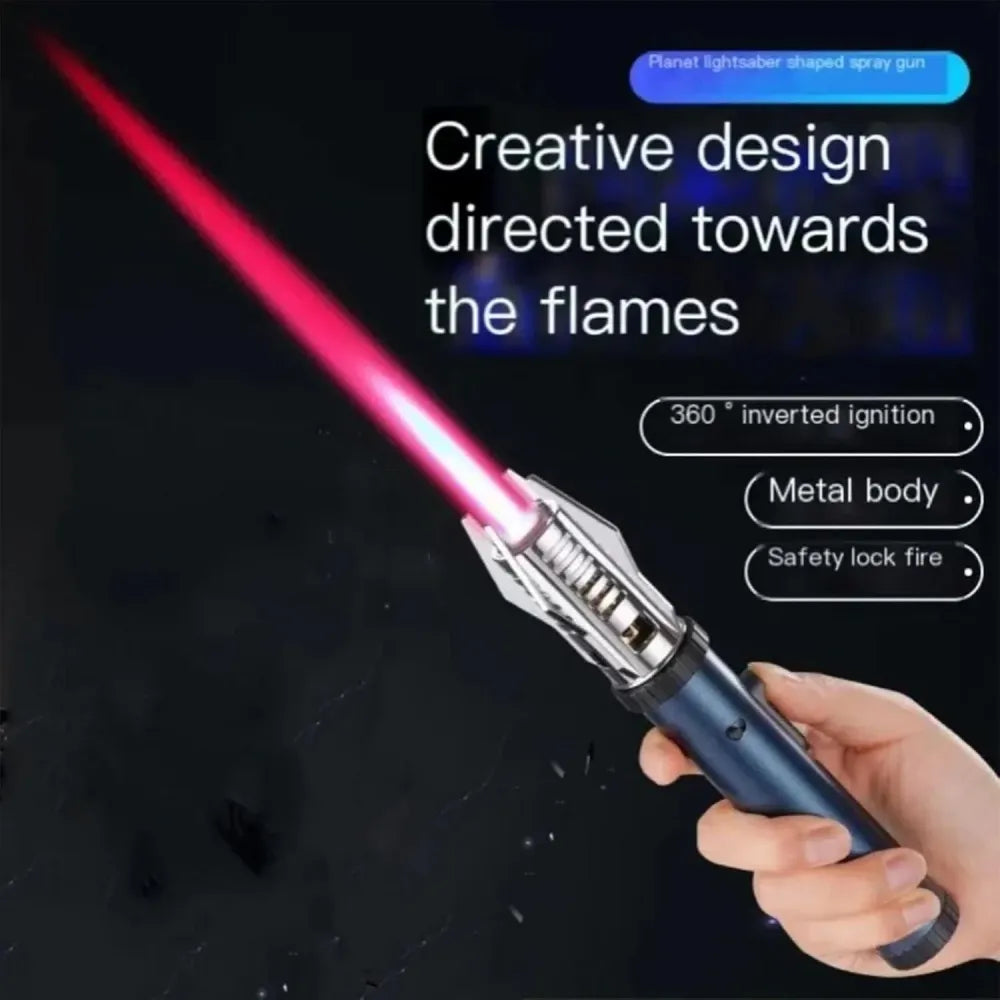 Lightsaber flame lighter