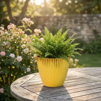 Lightweight plastic flower pot - home improvement