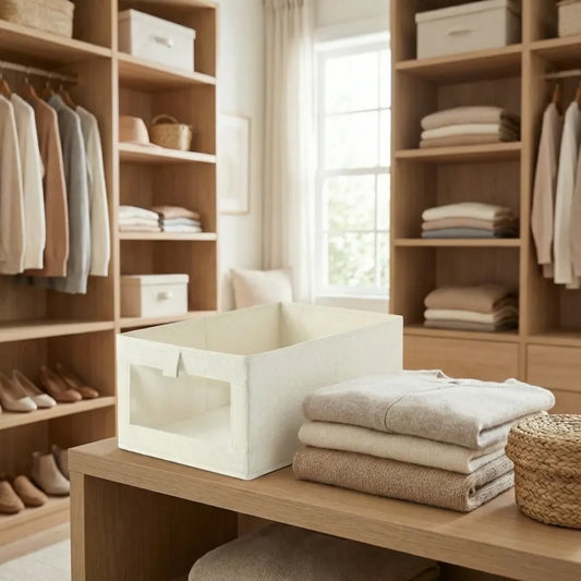 Linen storage box – pack of 2