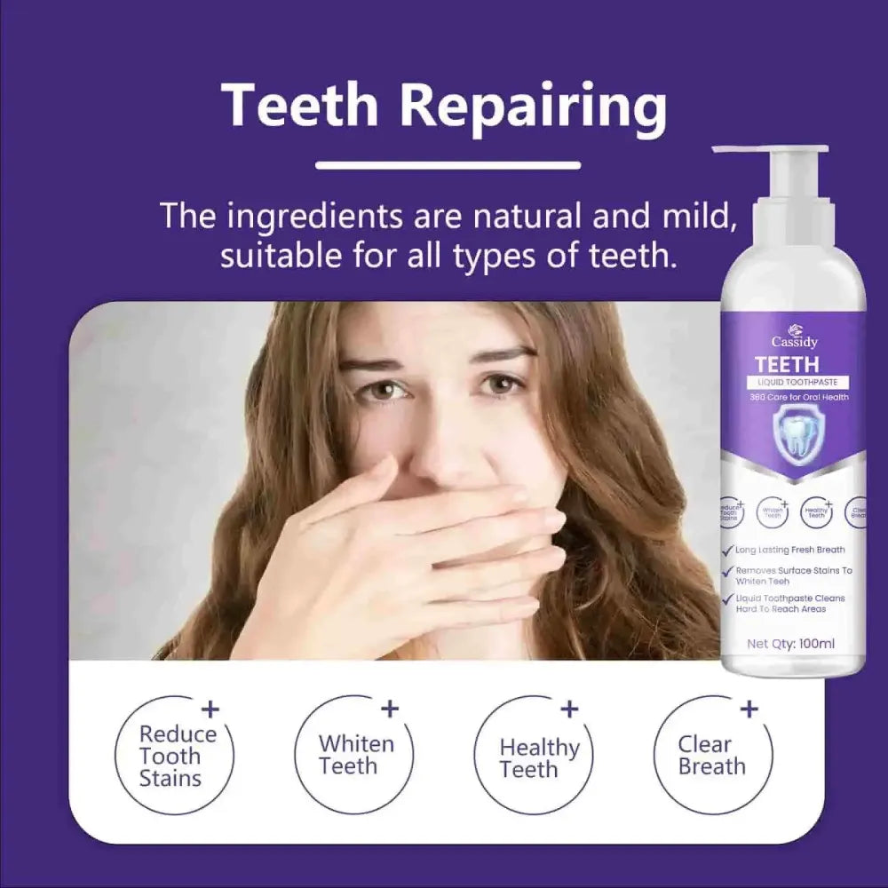 Liquid toothpaste – 100ml - potential heroes