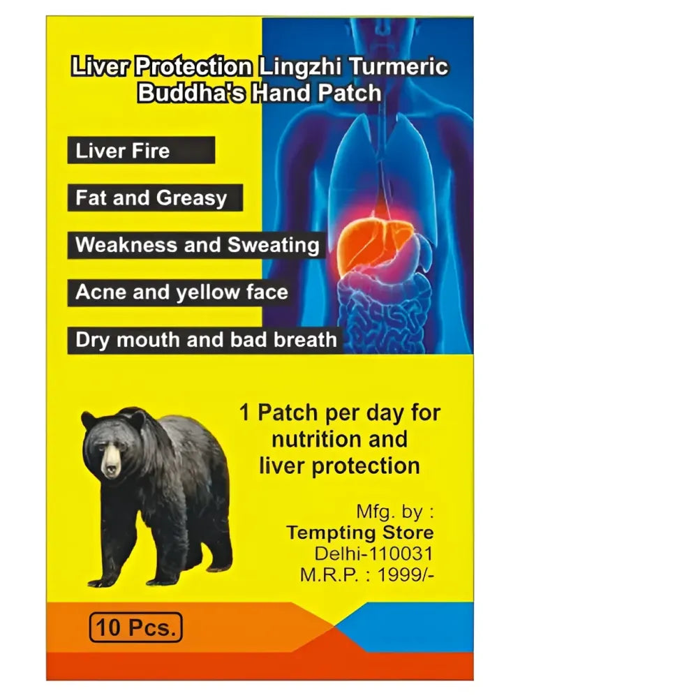 Liver detox herbal patch