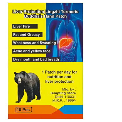 Liver detox herbal patch