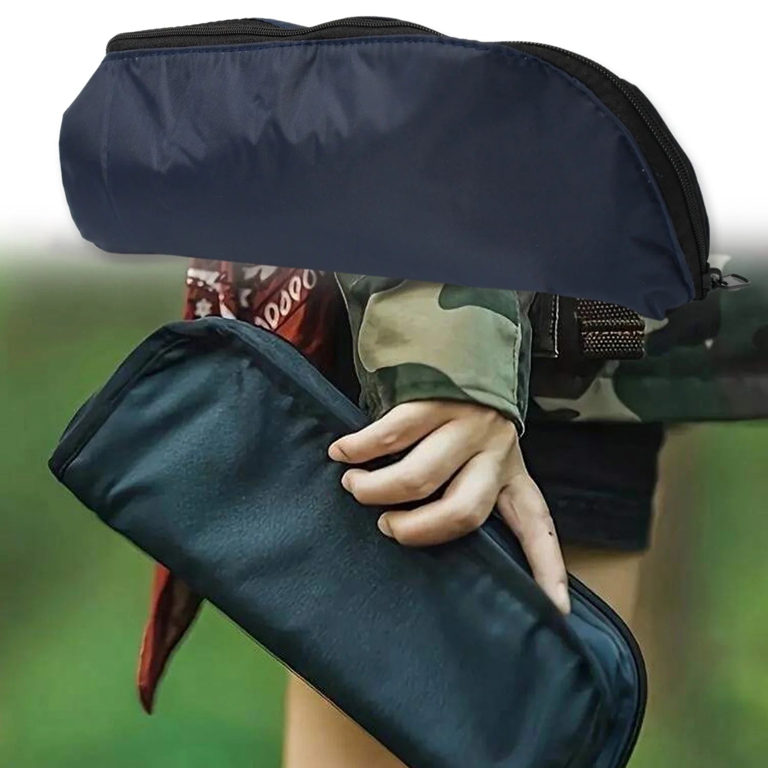 Washable multipurpose zip pouch