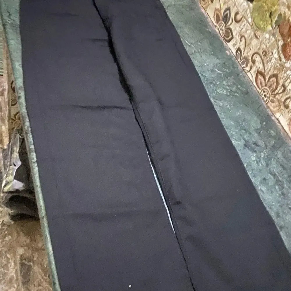 Loose fit black jeans – men