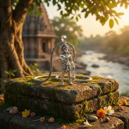 Lord hanuman pendant with chain