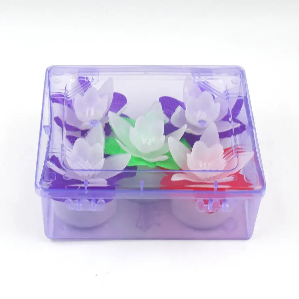 Lotus flower tealight candles