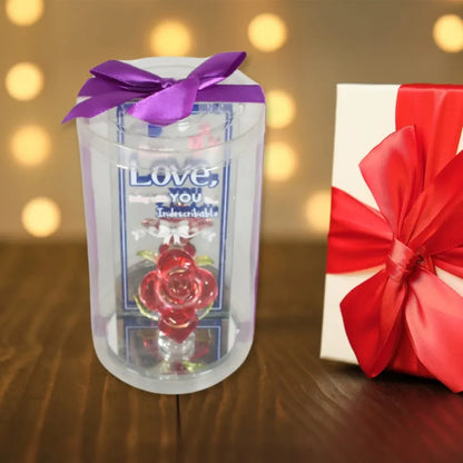 Lovely rose love showpiece – 1 pc - home improvement