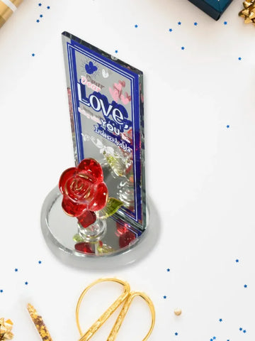 Lovely Rose Love Showpiece – 1 Pc