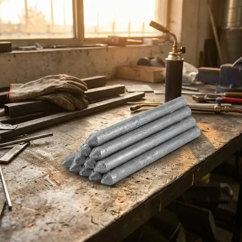 Low temperature repair welding rods