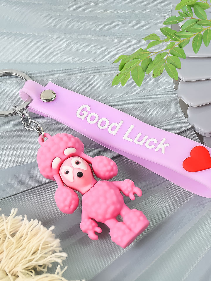 Cute Cartoon Silicone Keychain