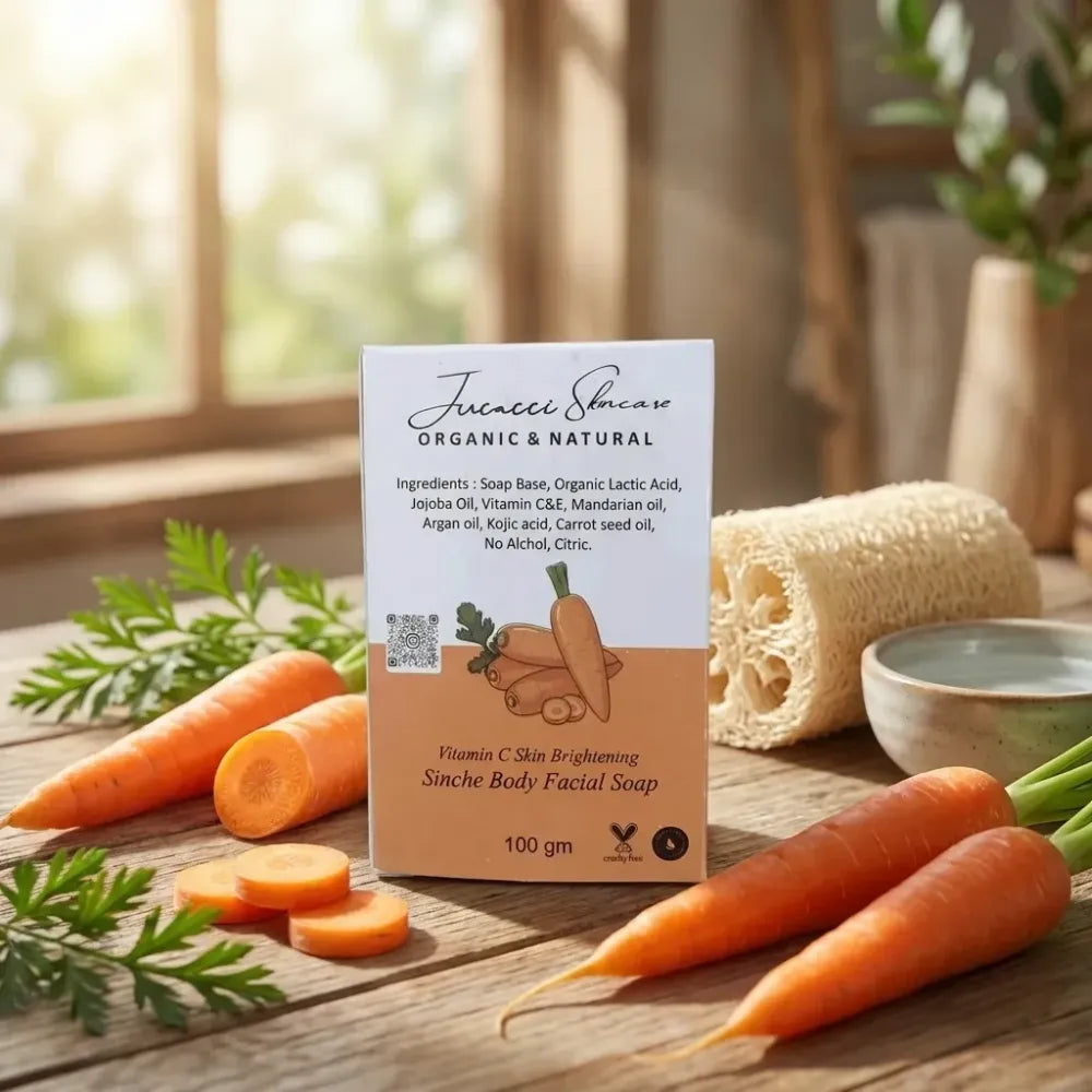 Lucacci carrot whitening soap 100g