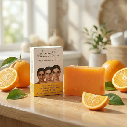 Lucacci sinche kojic skin whitening facial body soap for women & men - 100 g