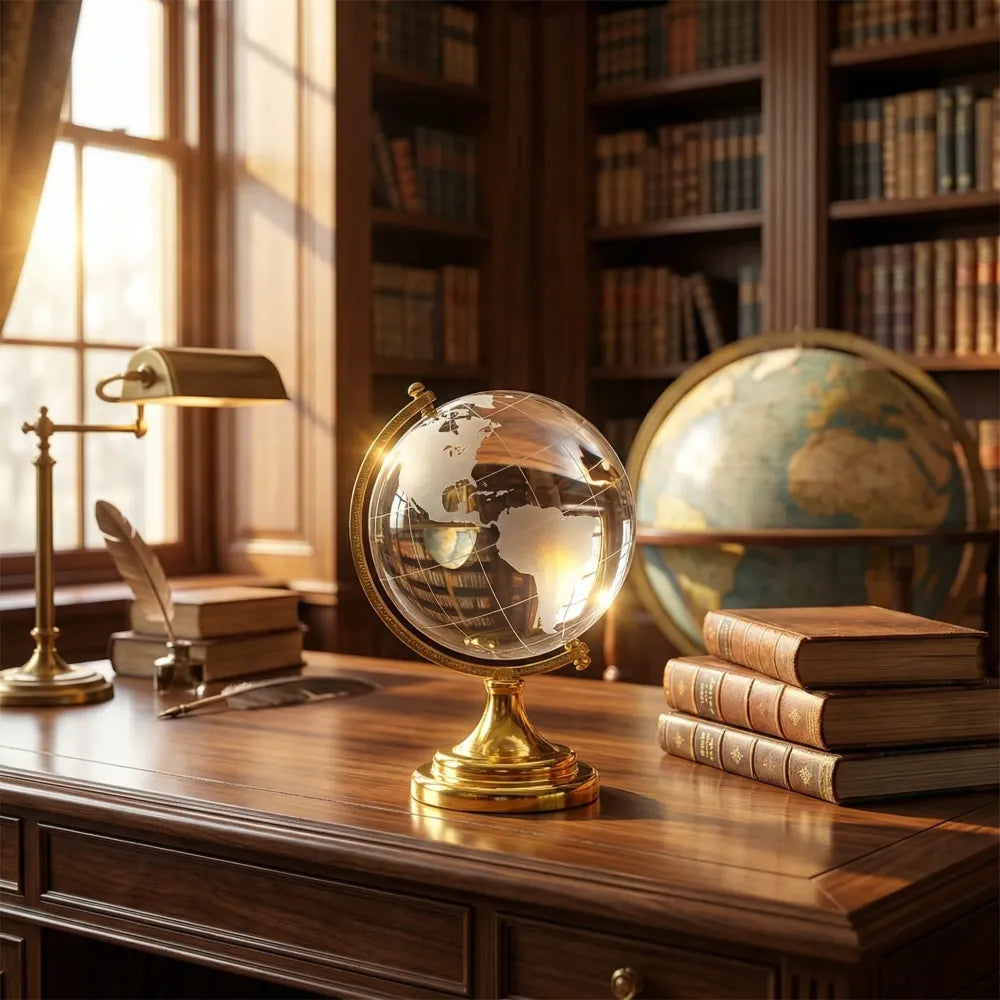 Lucky crystal success globe - office