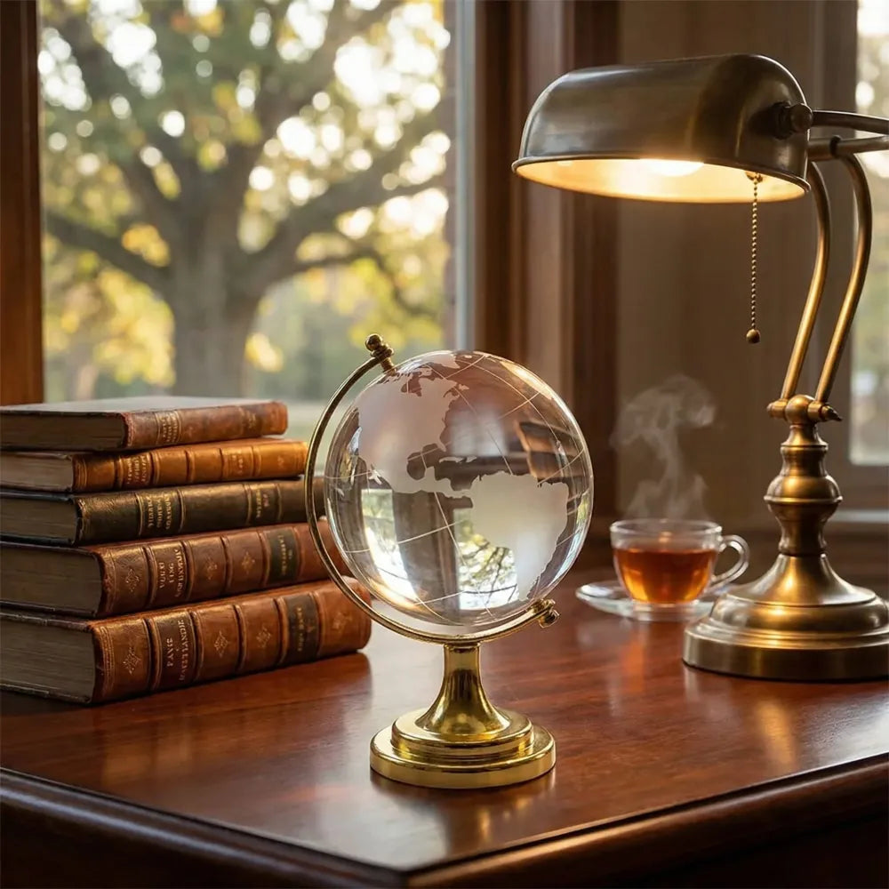 Lucky crystal success globe - office