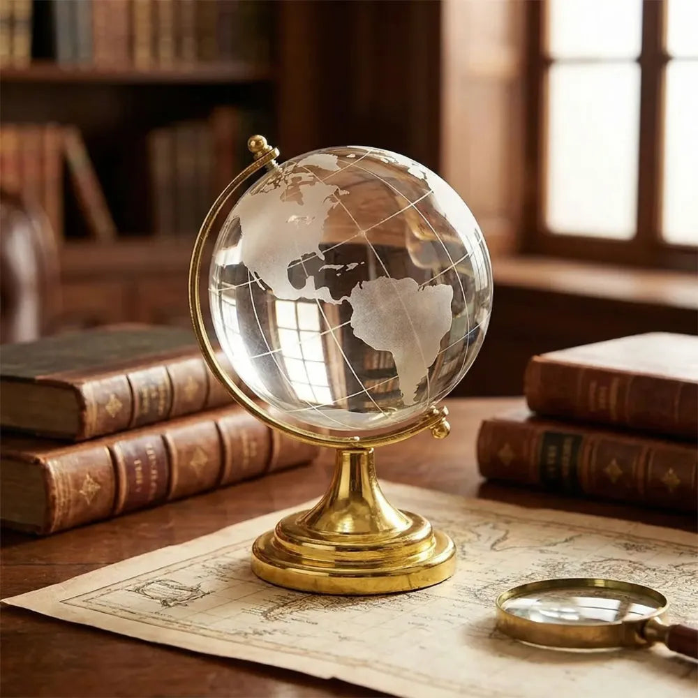 Lucky crystal success globe - office