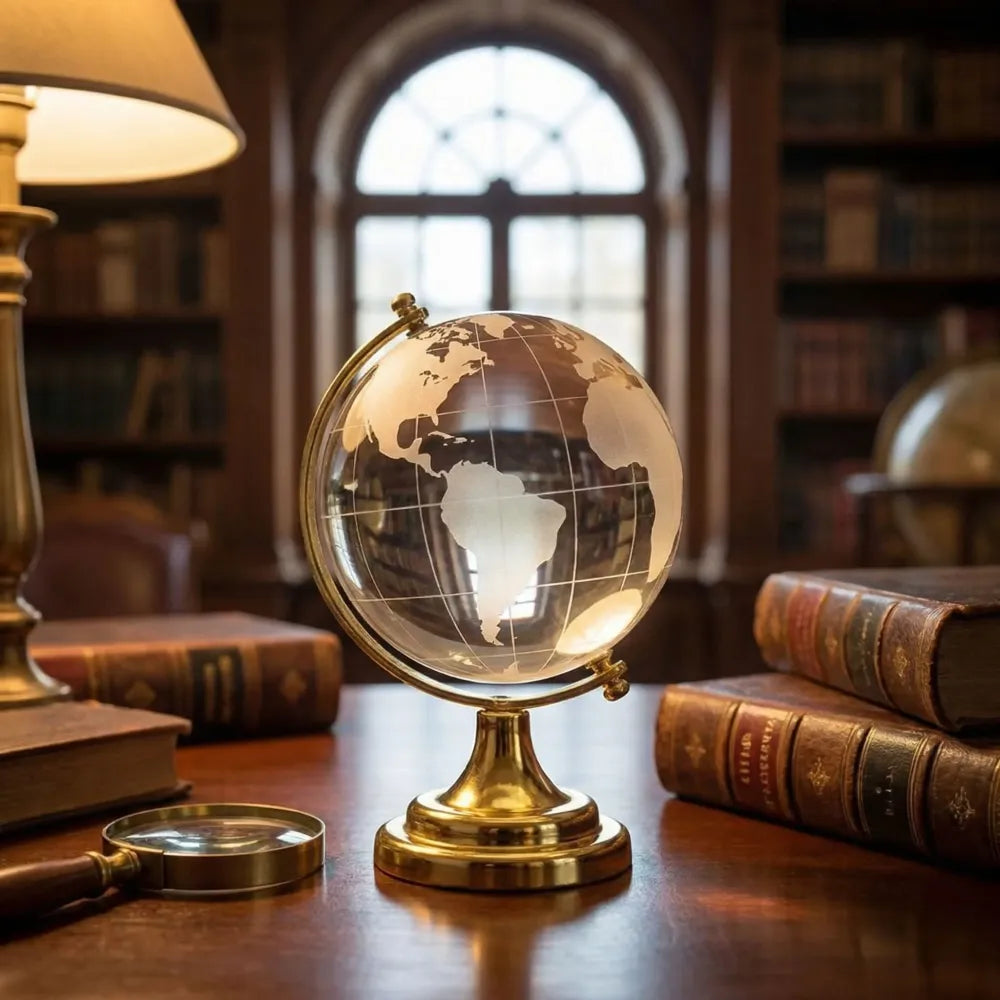 Lucky crystal success globe - office