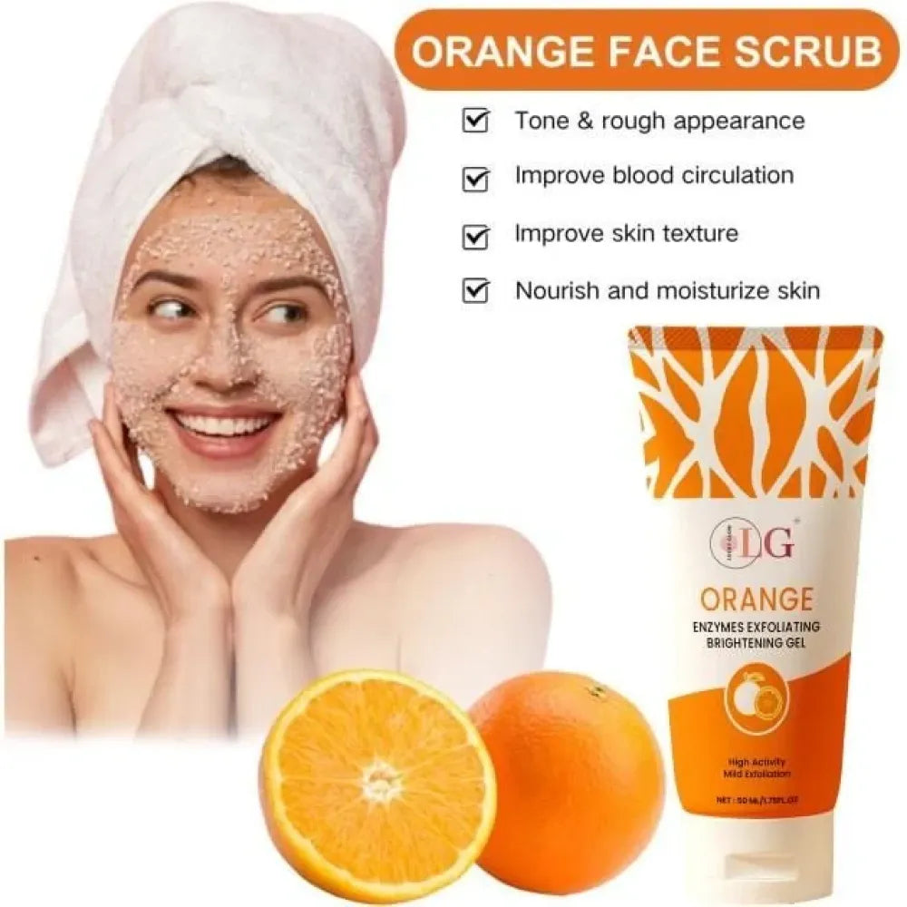 Lucky glow orange exfoliate gel