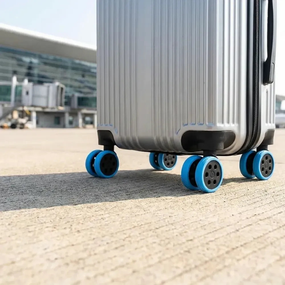Luggage compartment wheel protection cover (pack of 8)