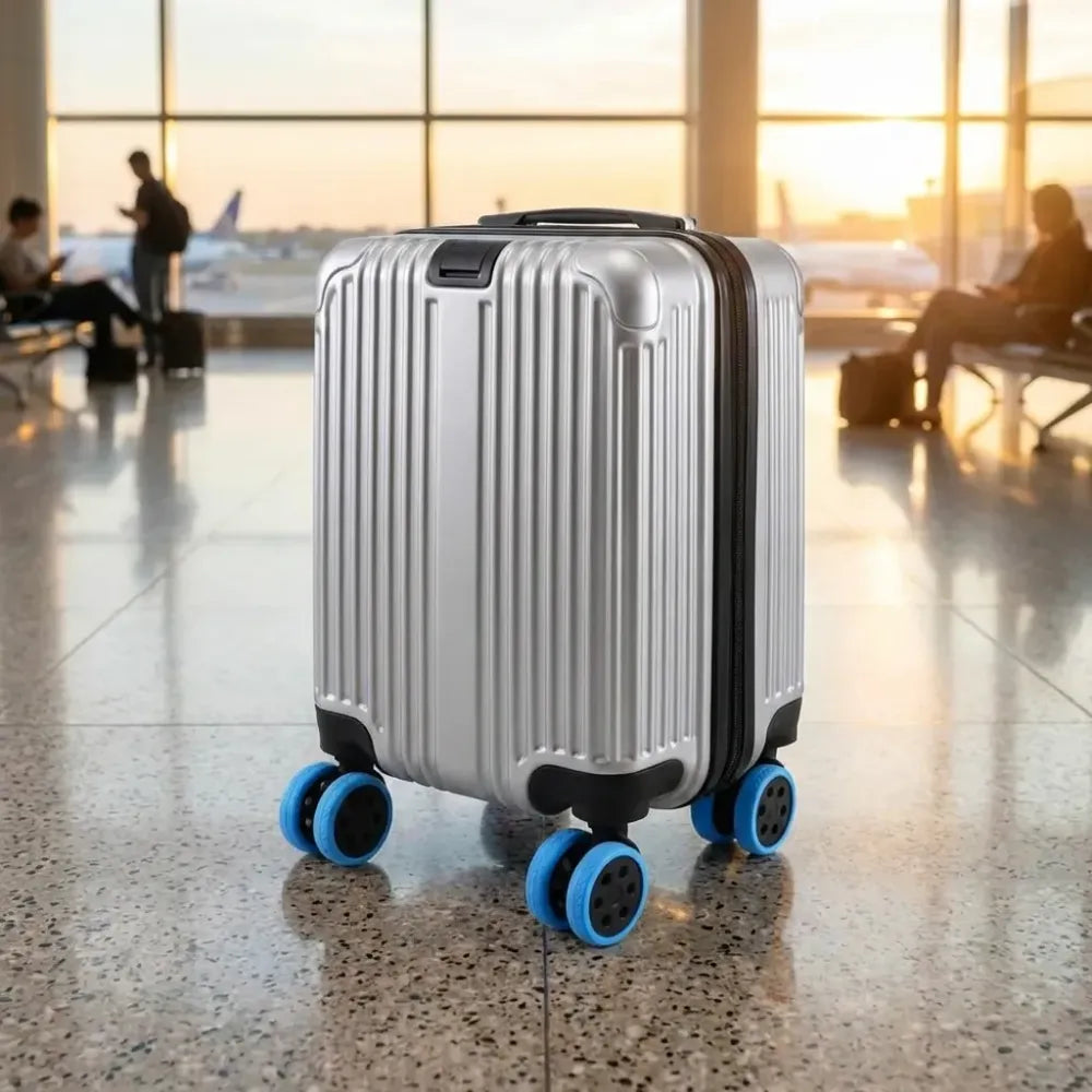 Luggage compartment wheel protection cover (pack of 8)