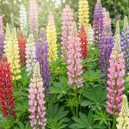 Lupine flowering seed pack - gardening