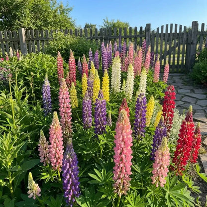 Lupine flowering seed pack - gardening