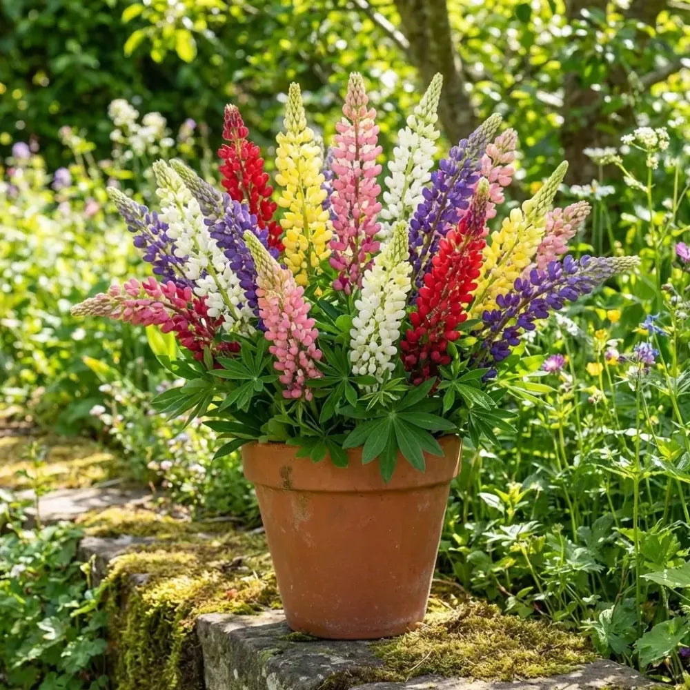 Lupine flowering seed pack - gardening