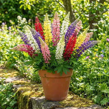 Lupine flowering seed pack - gardening