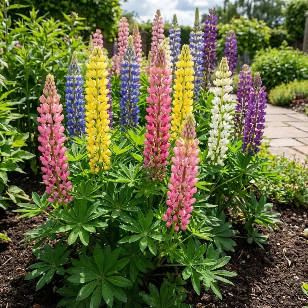 Lupine flowering seed pack - gardening
