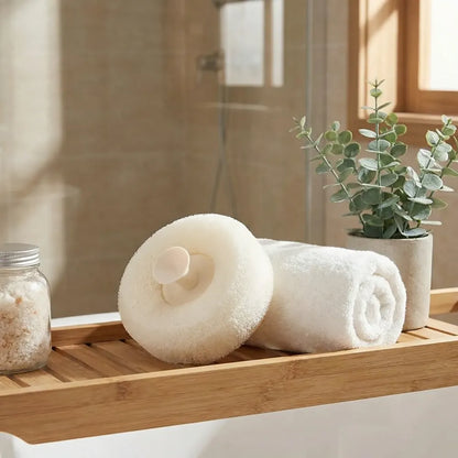 Luxury exfoliating bath sponge - home improvement