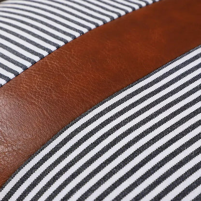 Luxury leather & cotton pillow covers - home improvement