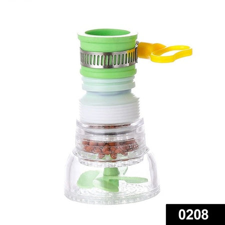 0208 360 Degree Water Saving Faucet Expandable Water Valve Splash Regulator - Kitchen Tool