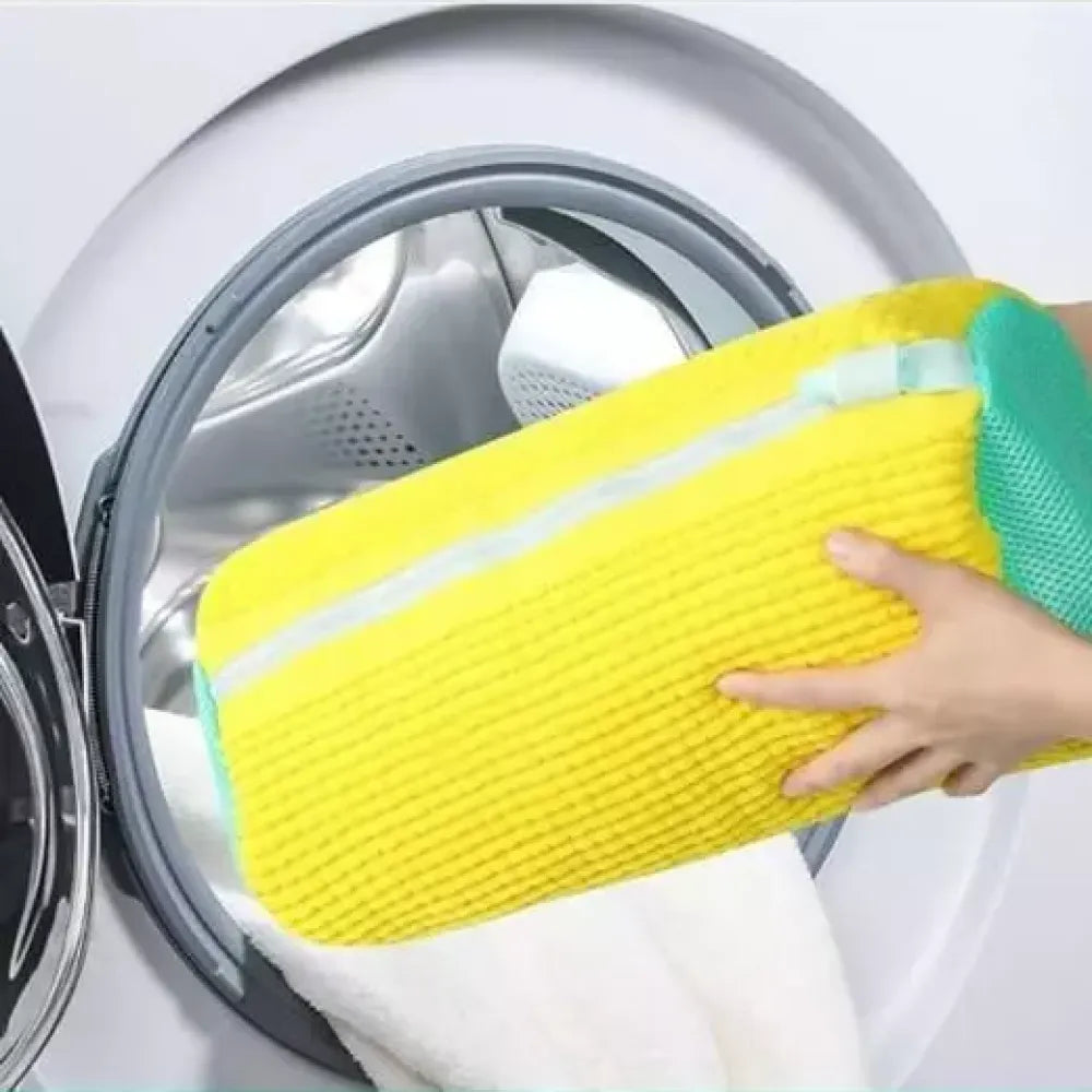 Machine washable shoe bag