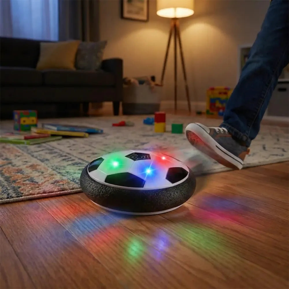 Magic air soccer ball with led lights