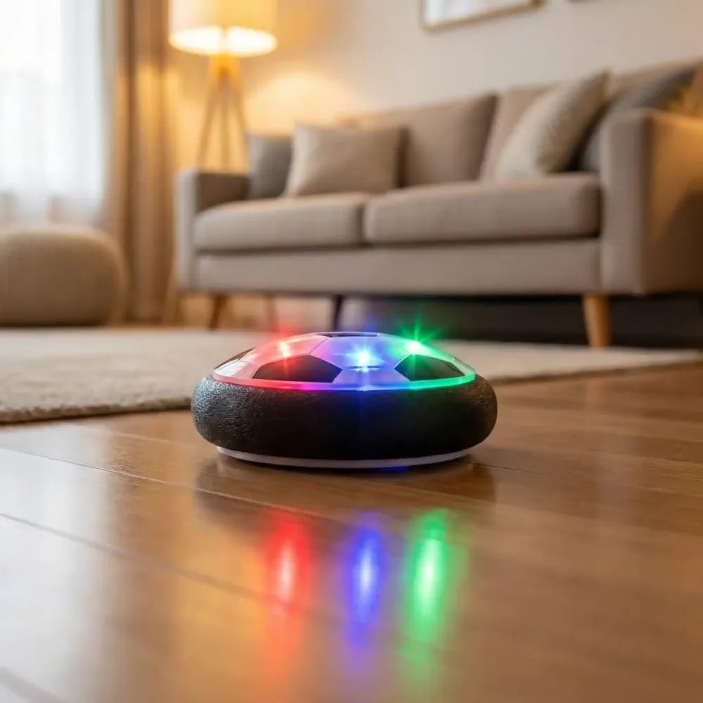 Magic air soccer ball with led lights