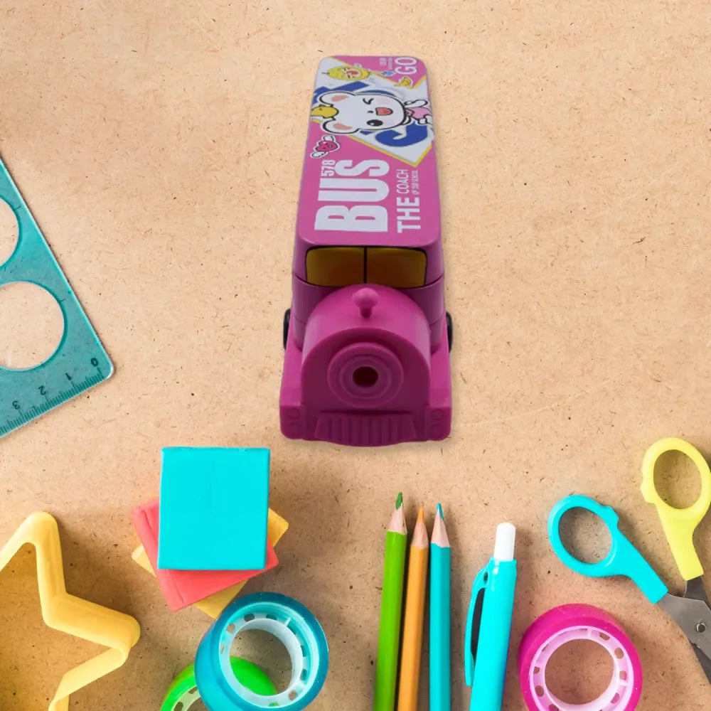 Magic bus pencil case