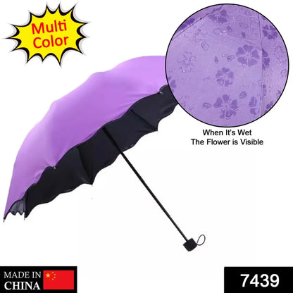 Magic flower blossom umbrella - travel