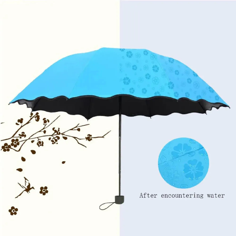 Magic flower blossom umbrella - travel