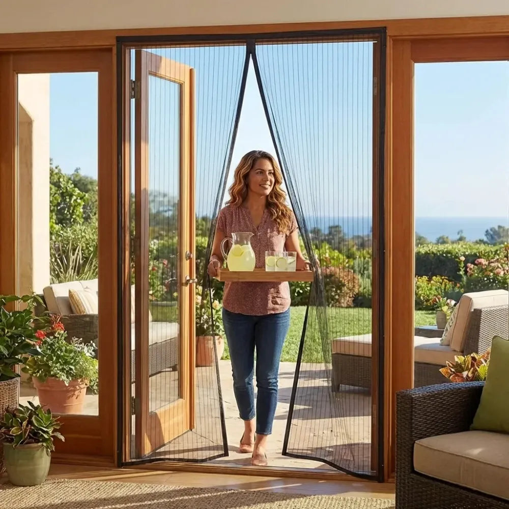 Magic mesh screen door – pack of 1
