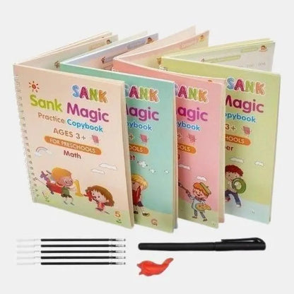 Magic reusable writing kit