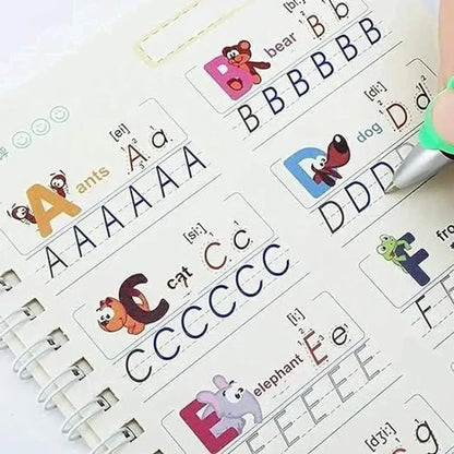 Magic reusable writing kit