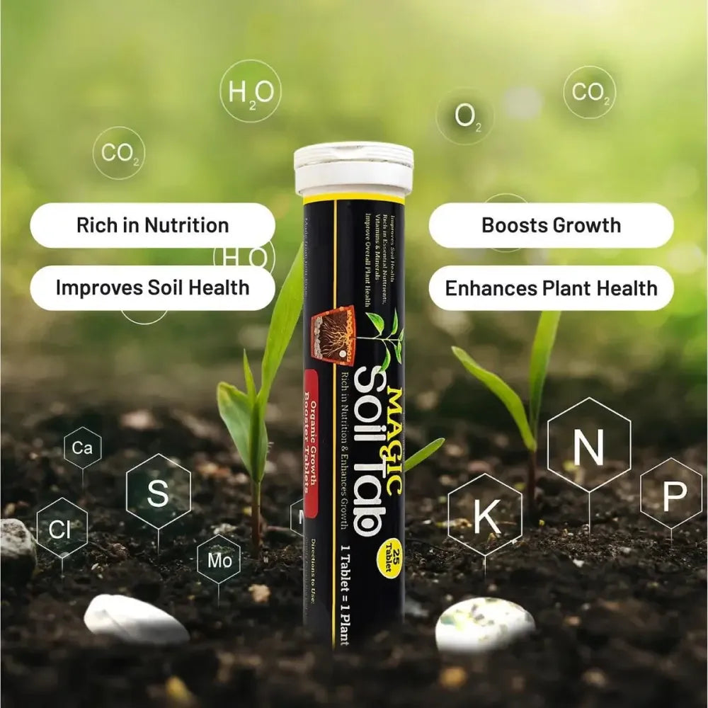 Magic soil grow tablets - gardening