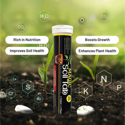 Magic soil grow tablets - gardening