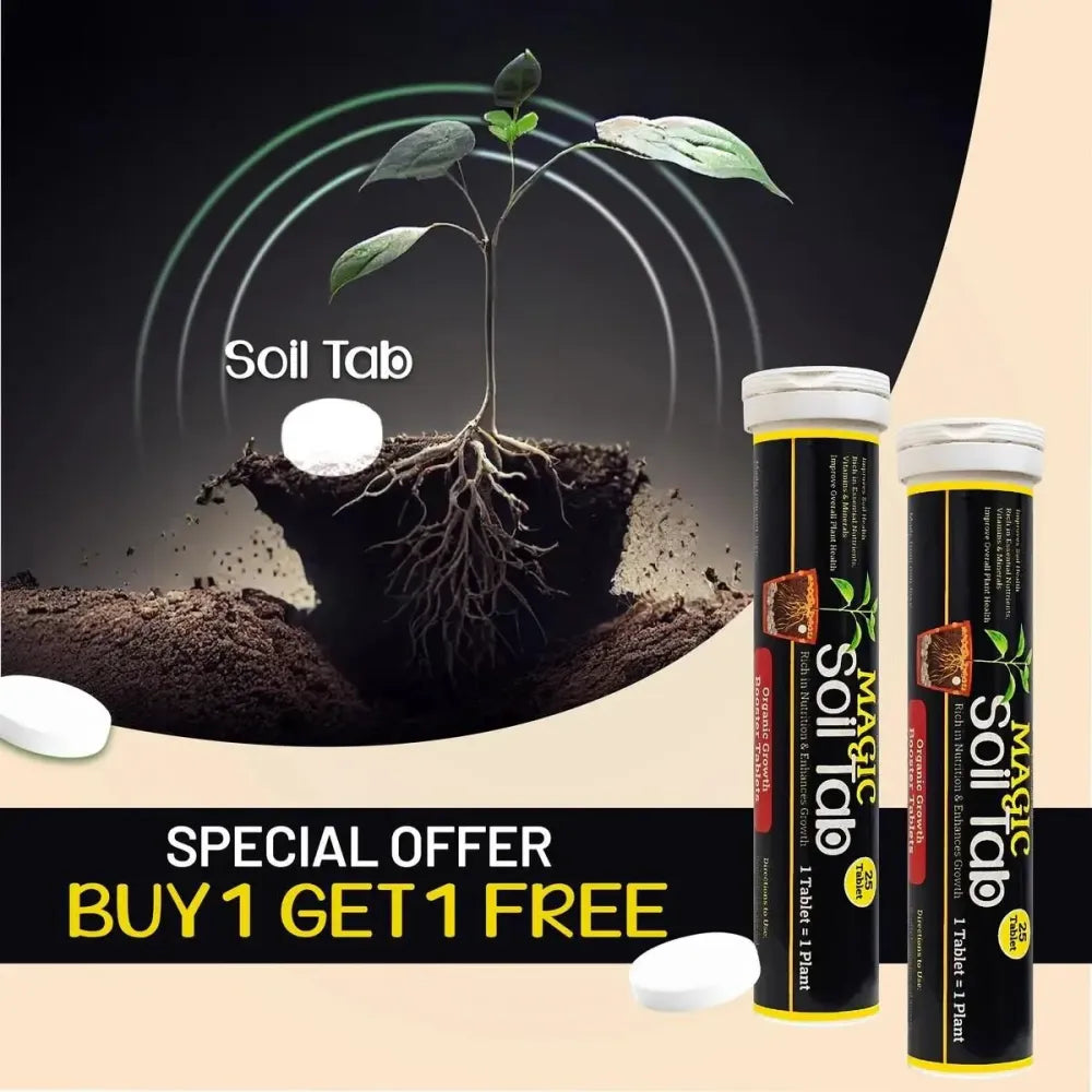 Magic soil grow tablets - gardening