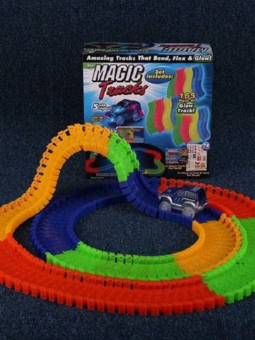 Magic Tracks Toy – LED Racetrack for Kids