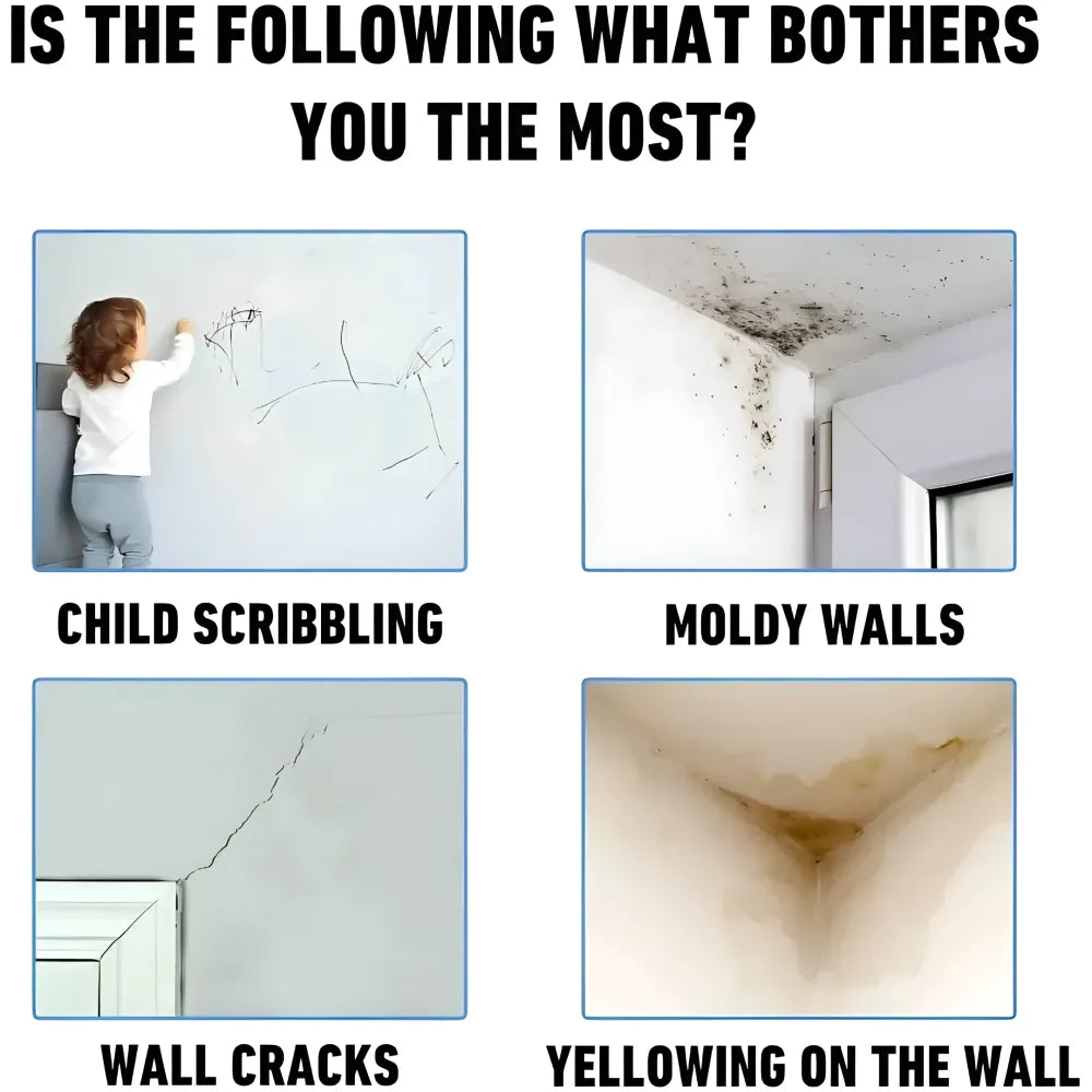 Cracks and holes wall repair spray