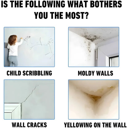 Cracks and holes wall repair spray