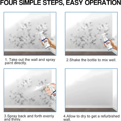 Cracks and holes wall repair spray