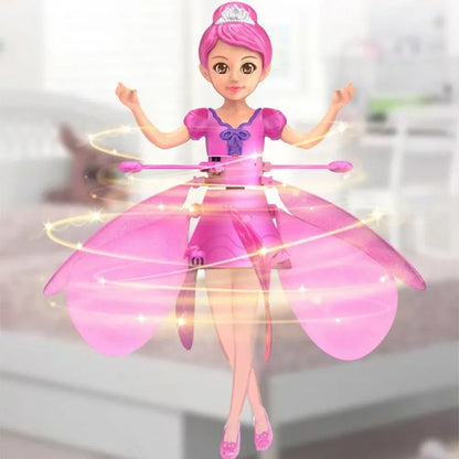 Magical flying fairy doll