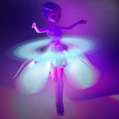 Magical flying fairy doll