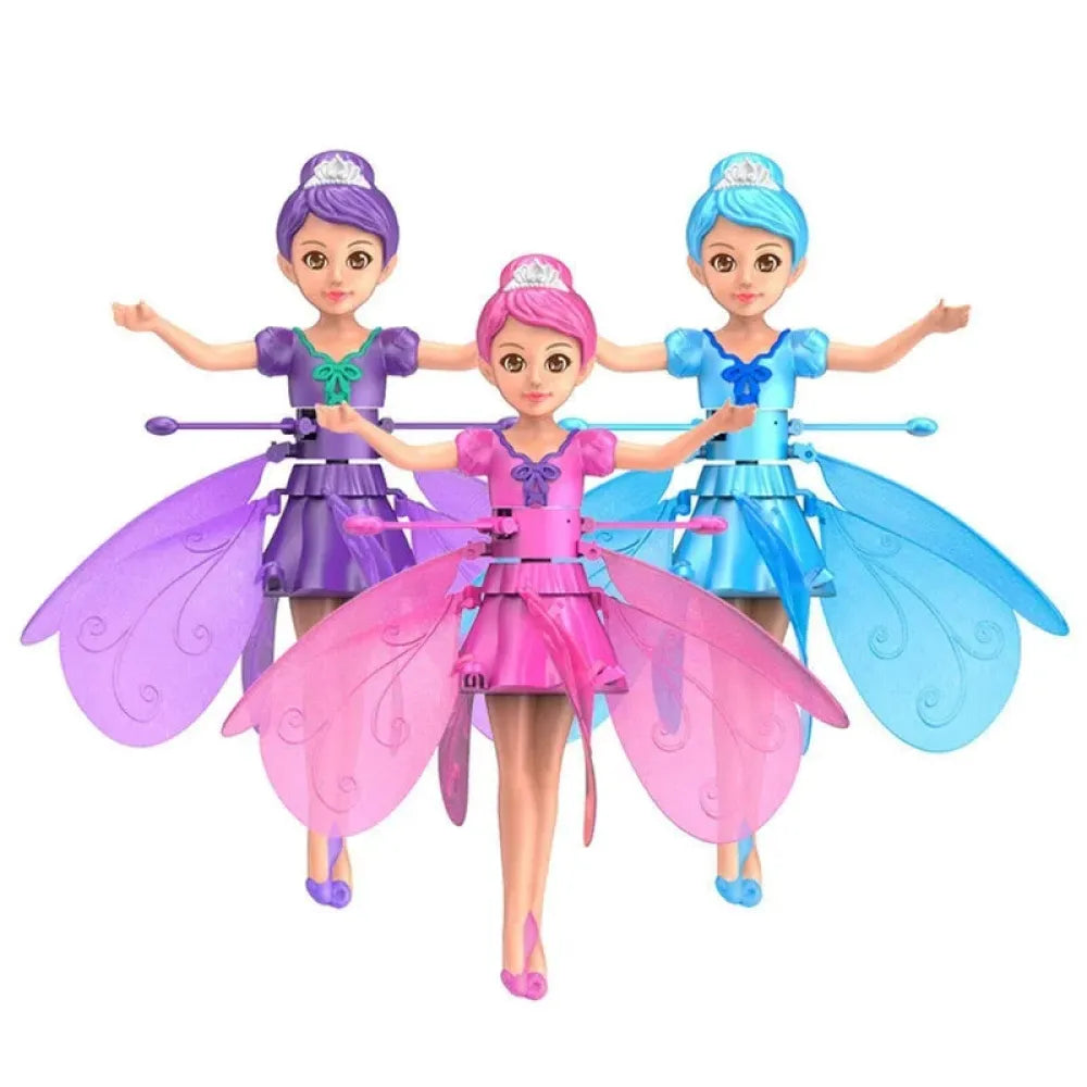 Magical flying fairy doll